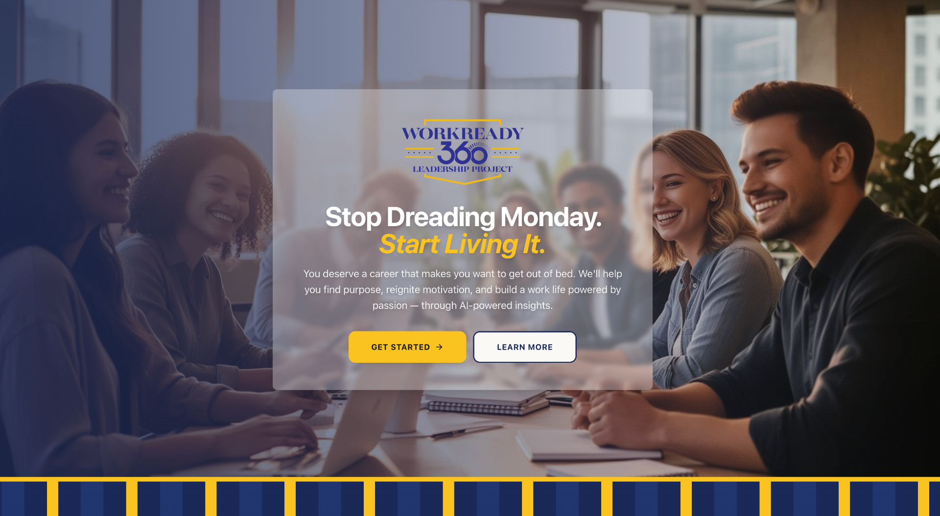 WorkReady360 platform interface